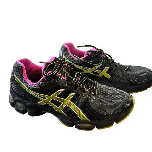 Asics Shoes - ASICS  Womens Gel Nimbus 14 Running Shoes Size 8 Model T291N